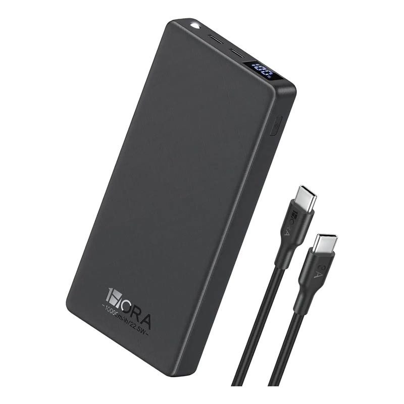 1Hora Portable Battery 10000mAh GAR264N (Black) 22.5W