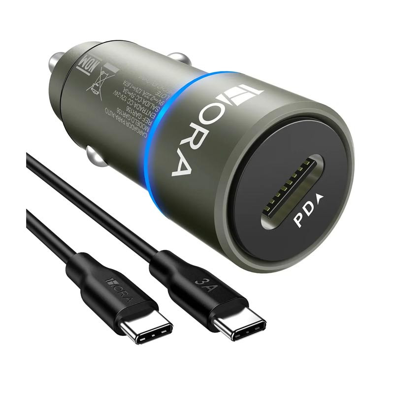 1Hora Car Charger Type-C PD20W GAR156G (Grey)